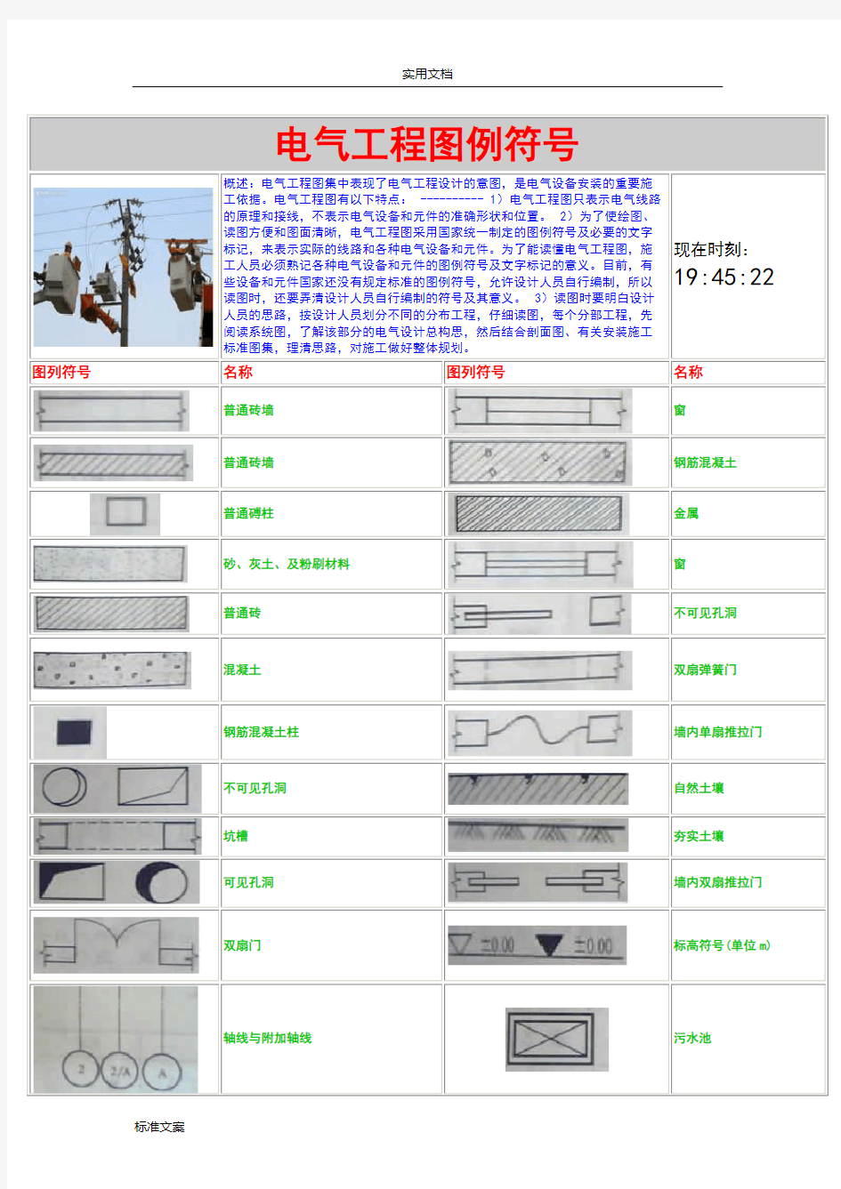 电气工程图例符号大全