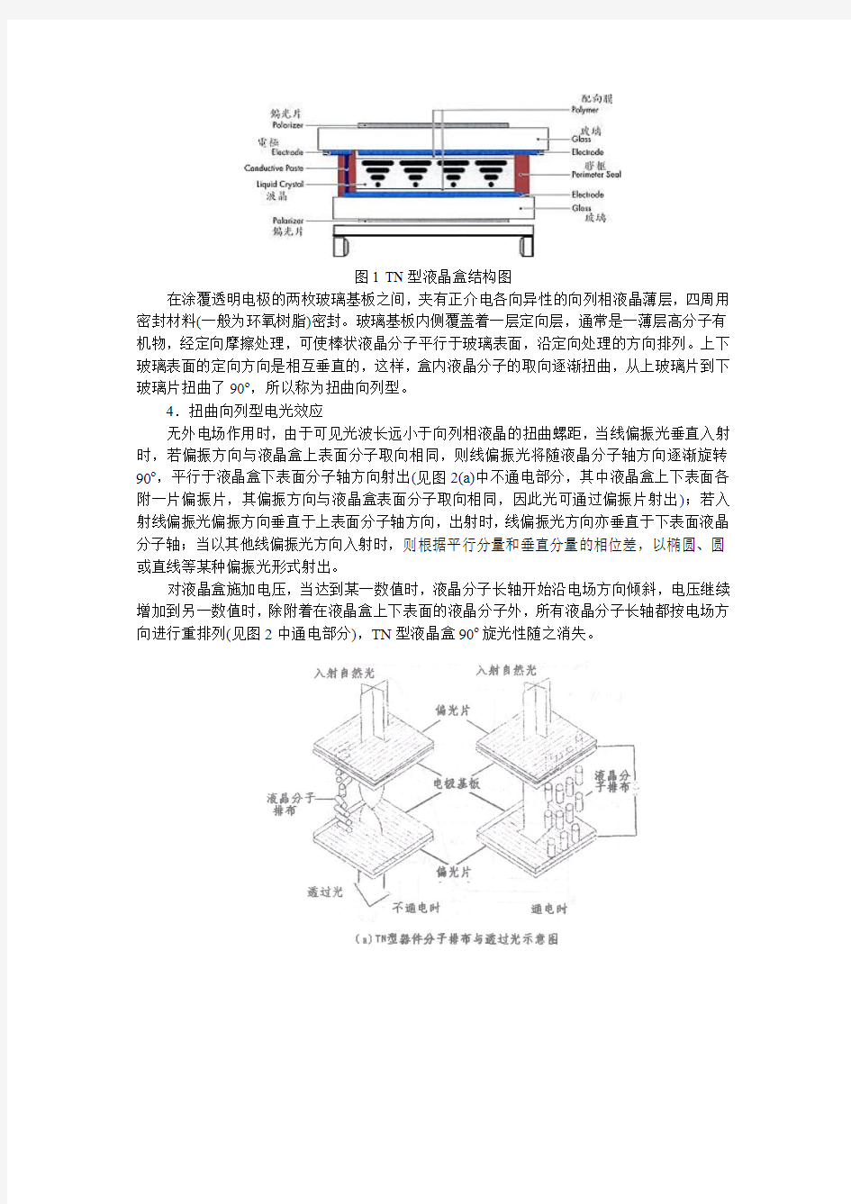 液晶电光效应实验