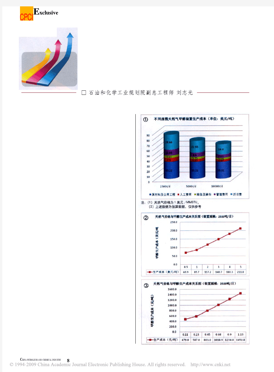 国内外甲醇生产成本及中国甲醇产业竞争力分析