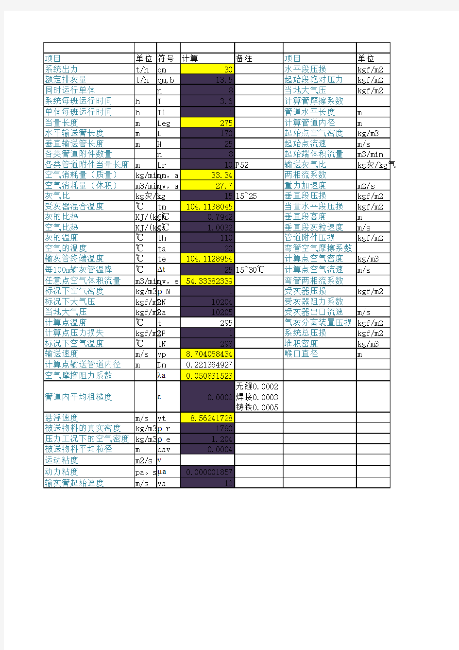 负压气力输送系统