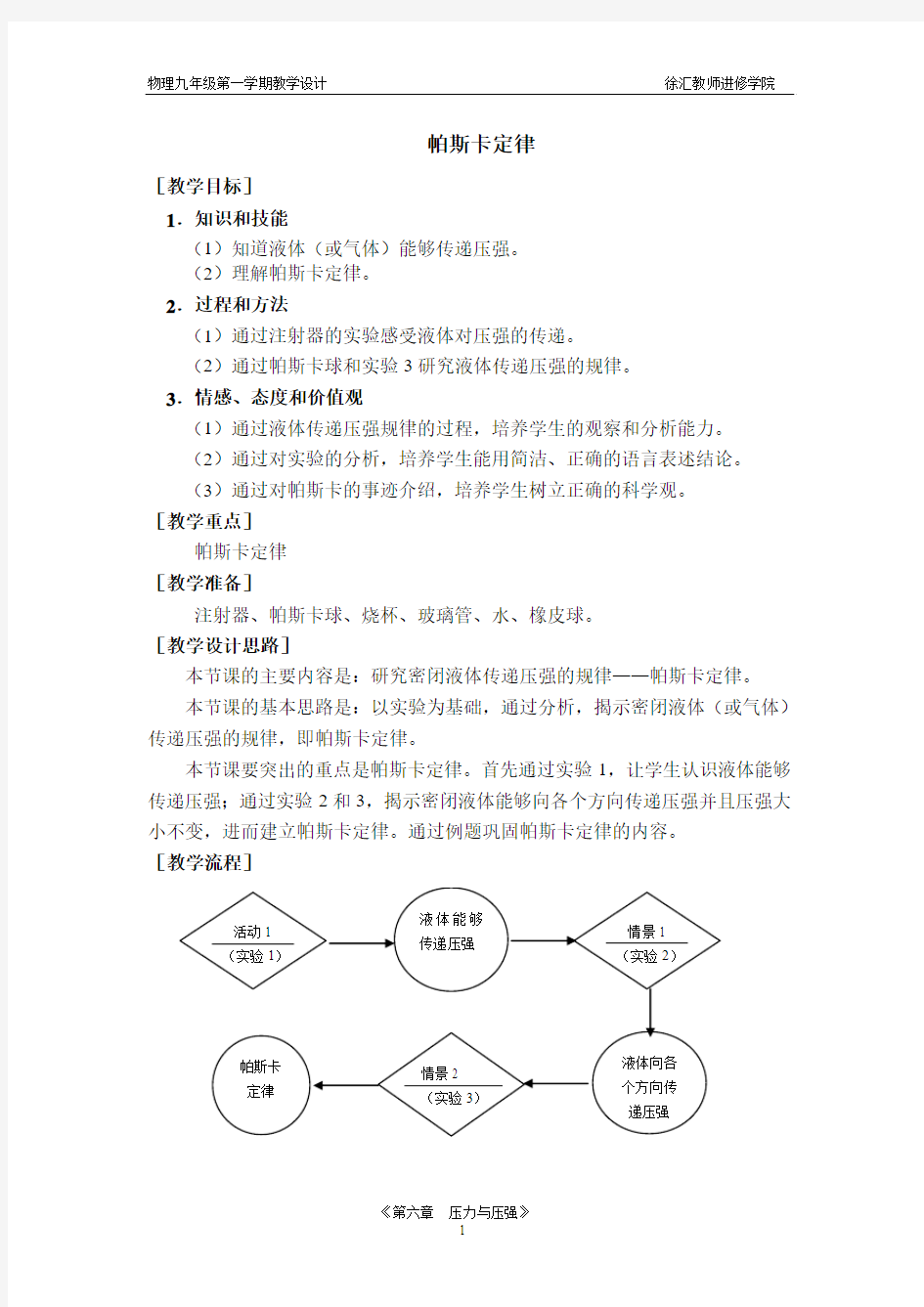 帕斯卡定律