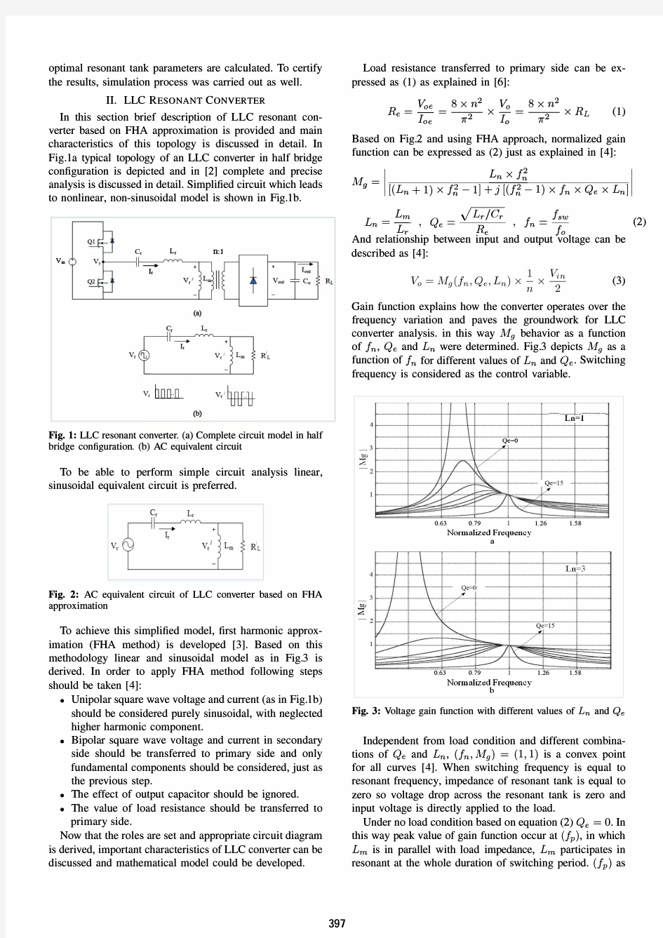 Optimal design of LLC resonant converter with improved controllability