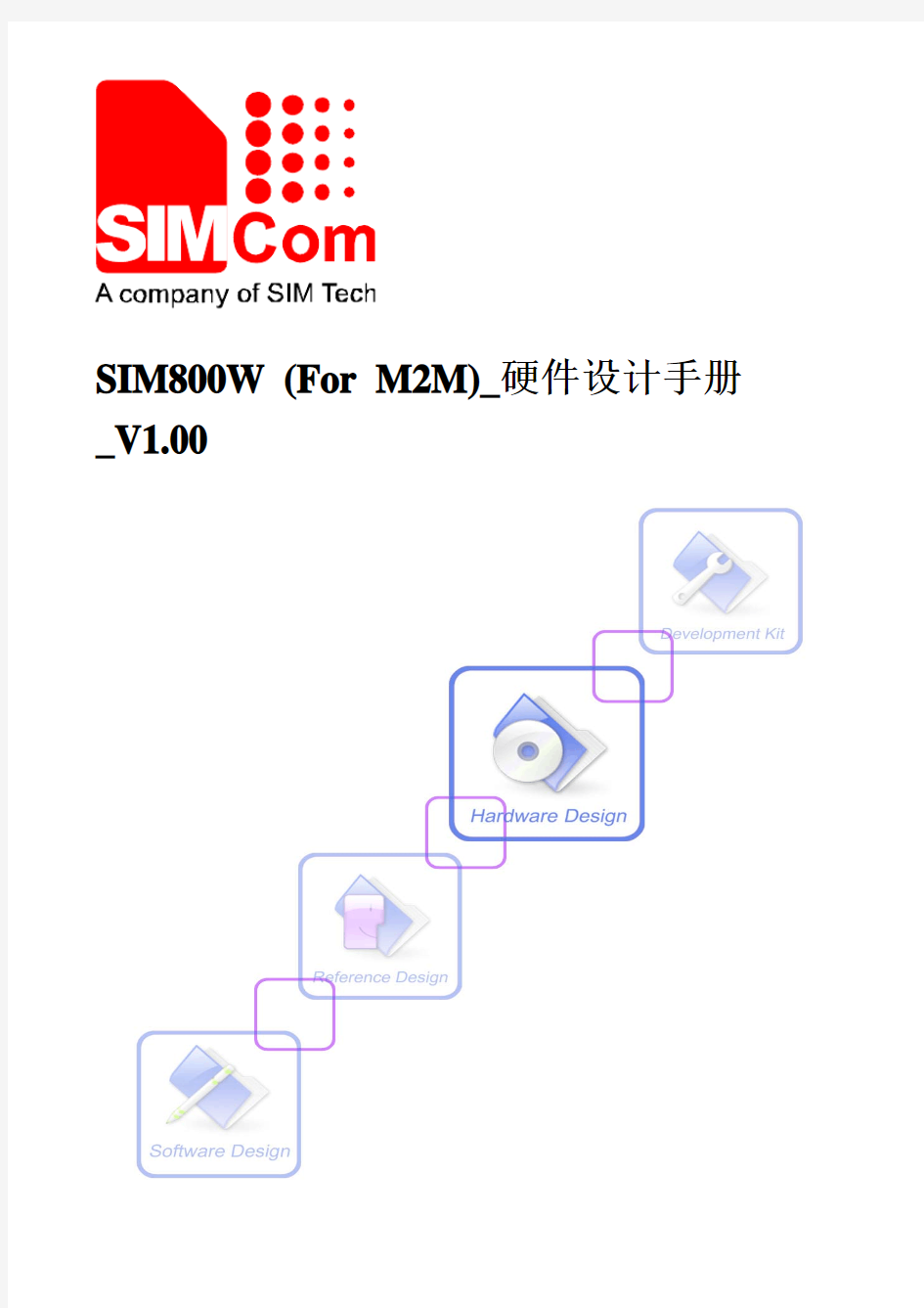 SIM800W(For M2M)_硬件设计手册_V1.00