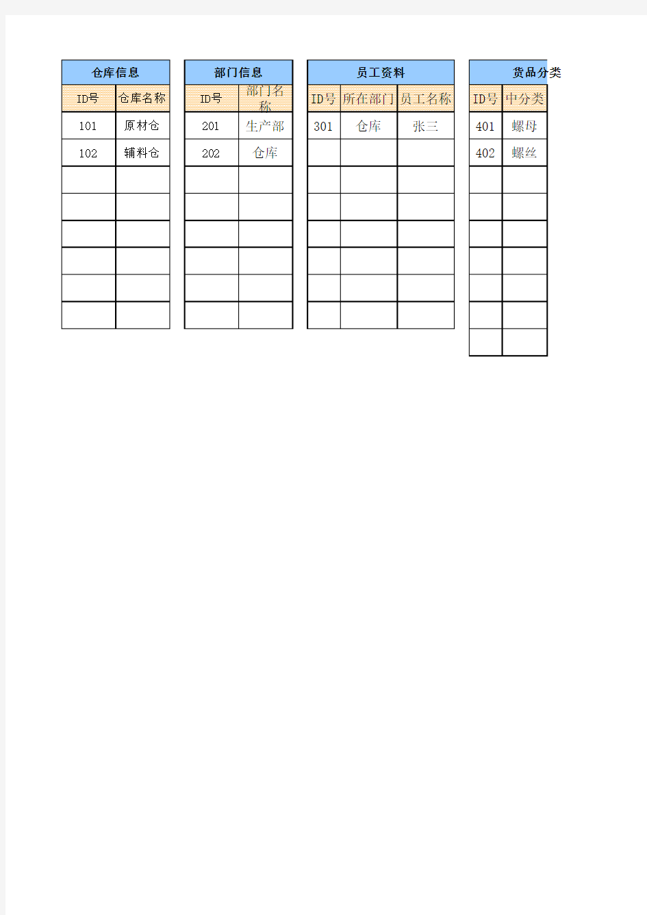 Excel表格通用模板：函数库存管理系统-(超简单)