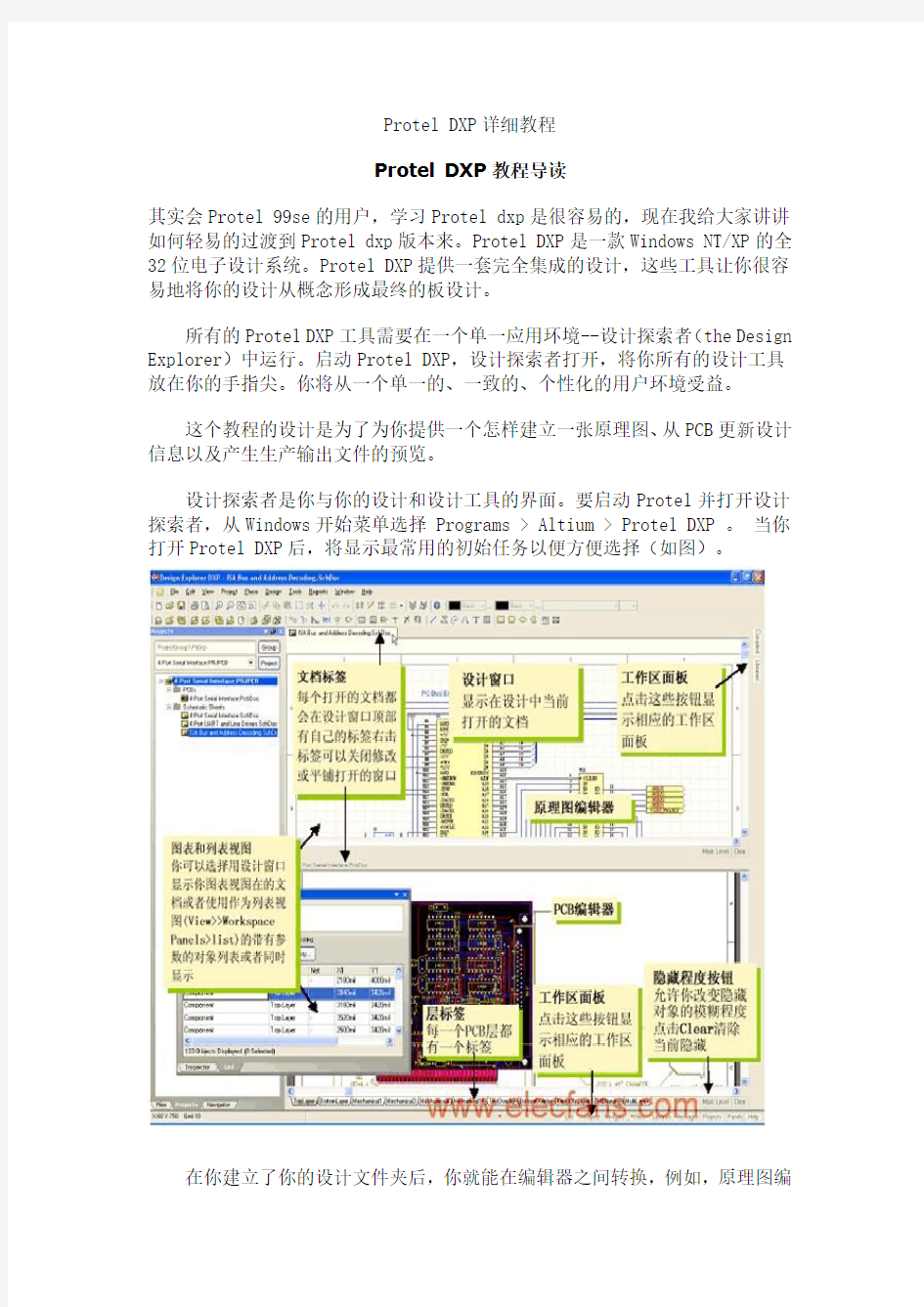 Protel-DXP-超详细教程(新手入门必读)