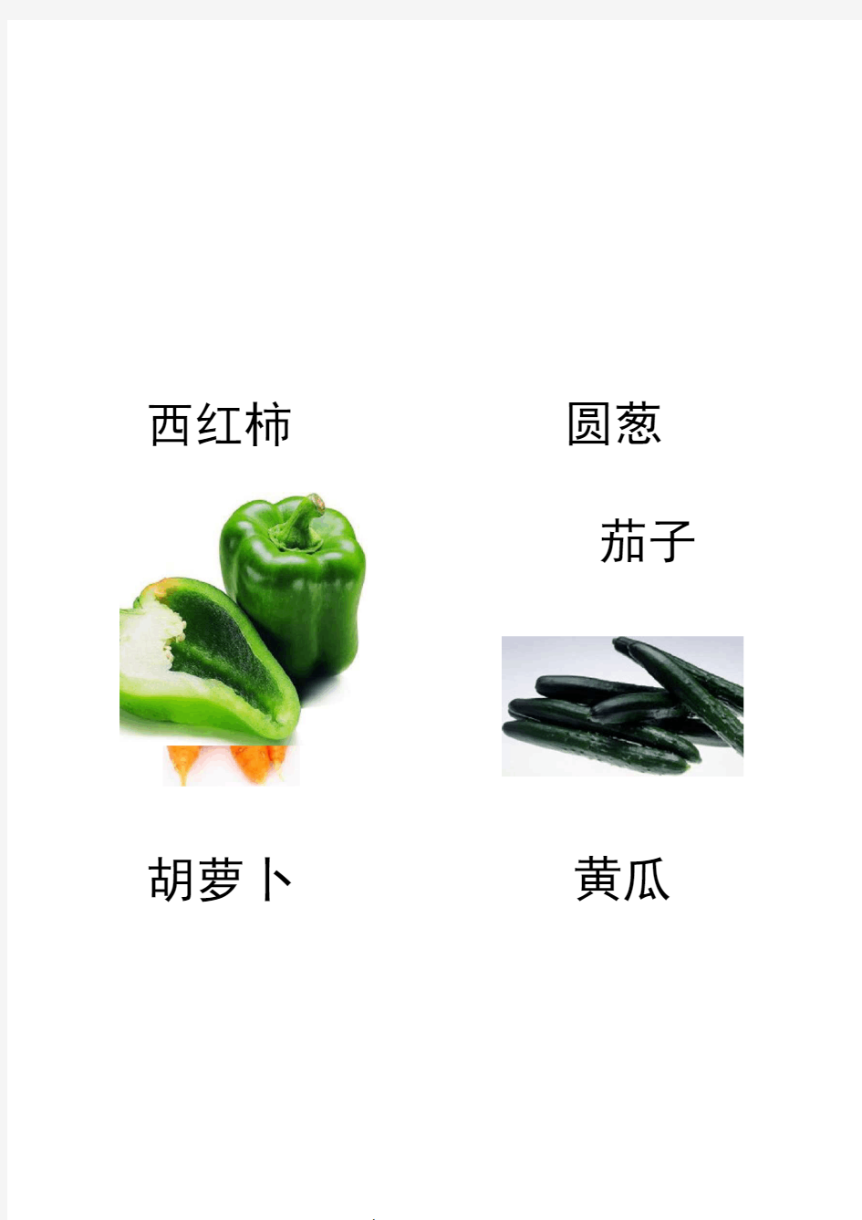 各种蔬菜图片总汇