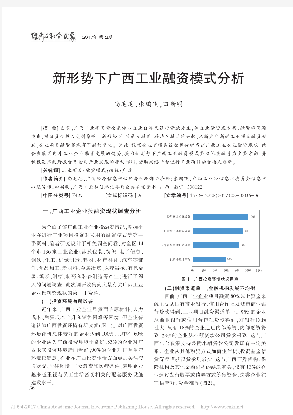 新形势下广西工业融资模式分析_尚毛毛_张鹏飞_田新明