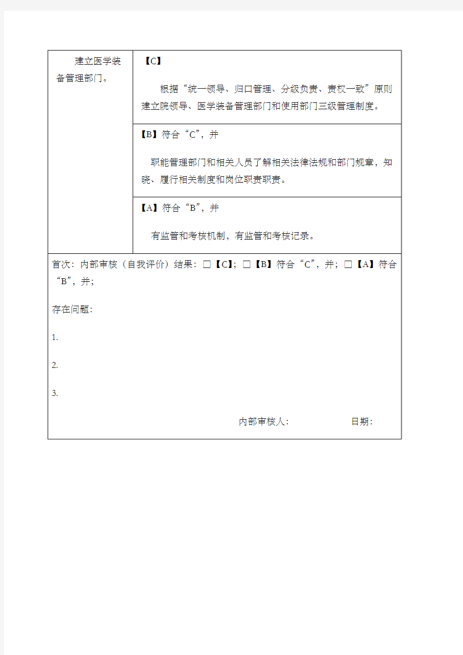 第六章医院管理医学装备管理款