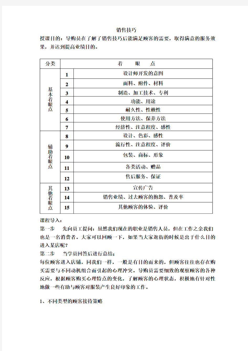 销售技巧 Microsoft Word 文档