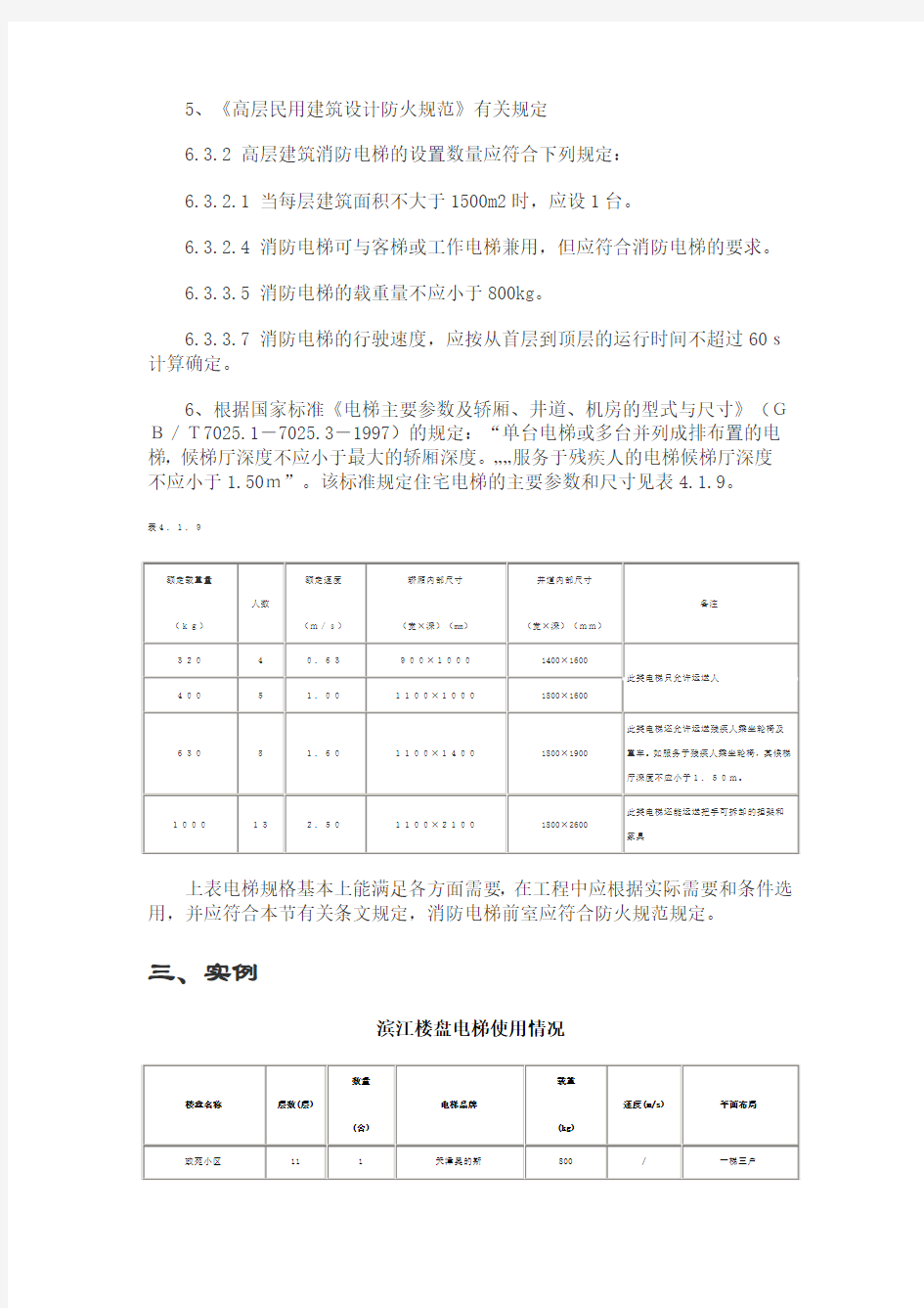 建筑电梯数量简易计算方法