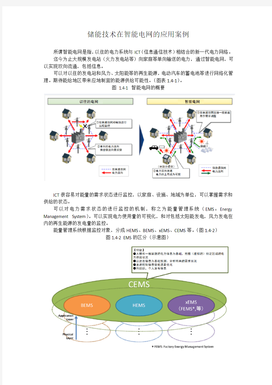 储能技术在智能电网的应用案例