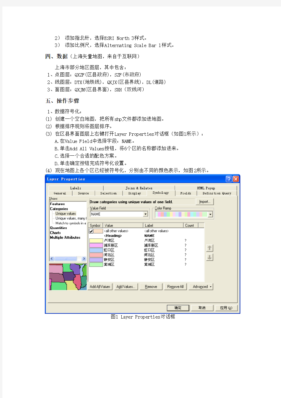 上海市行政区划图制作