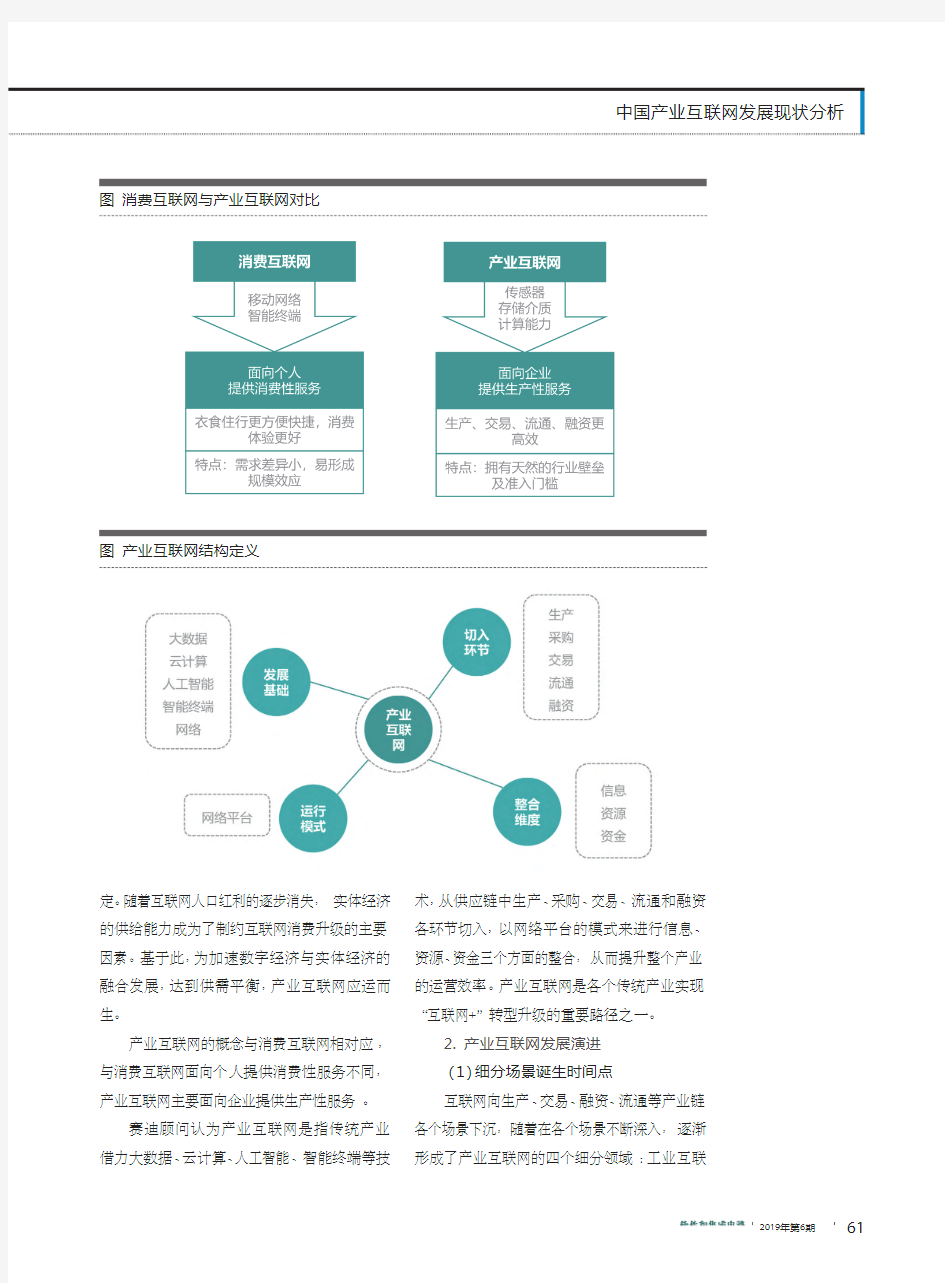 中国产业互联网发展现状分析