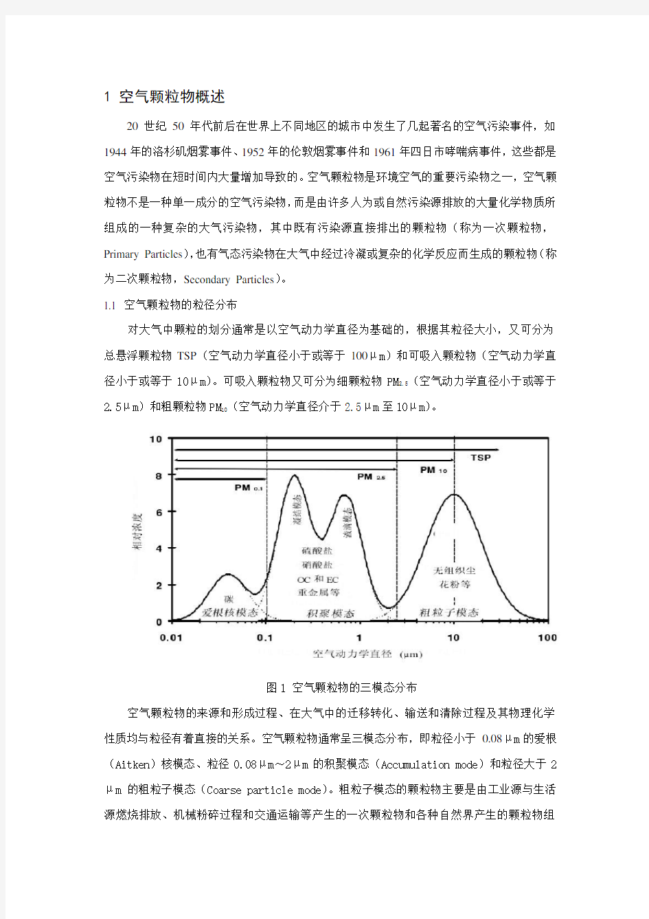 环境空气颗粒物来源解析技术及最新研究进展