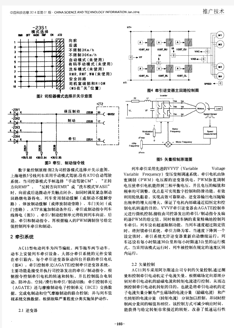 上海轨道交通AC11型电动列车牵引和制动控制技术浅析