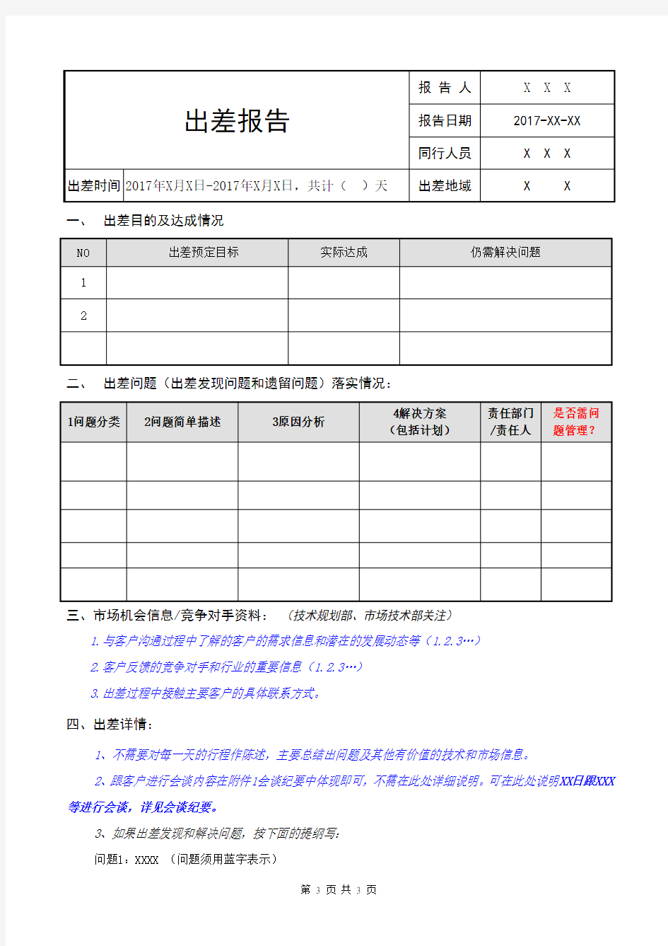 出差报告模板.doc