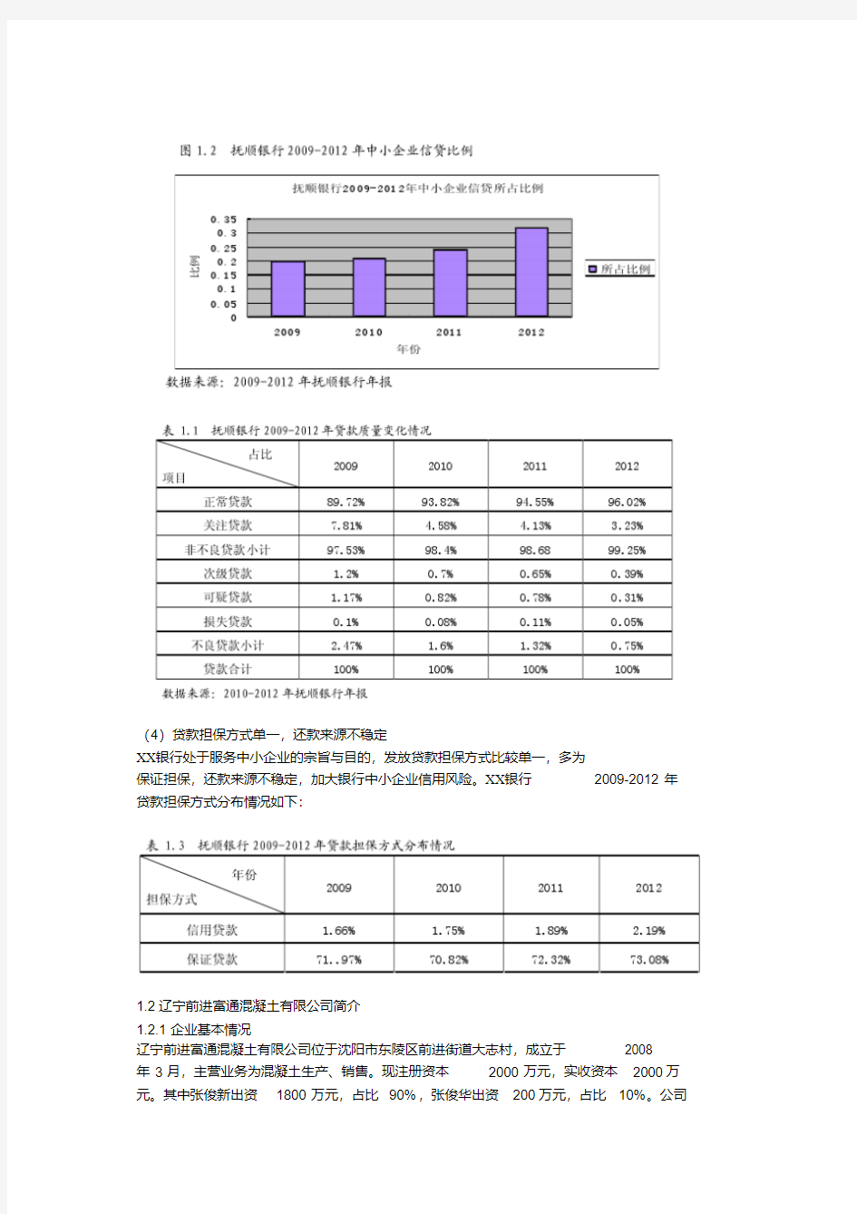 银行中小企业信用风险管理[2020年最新]