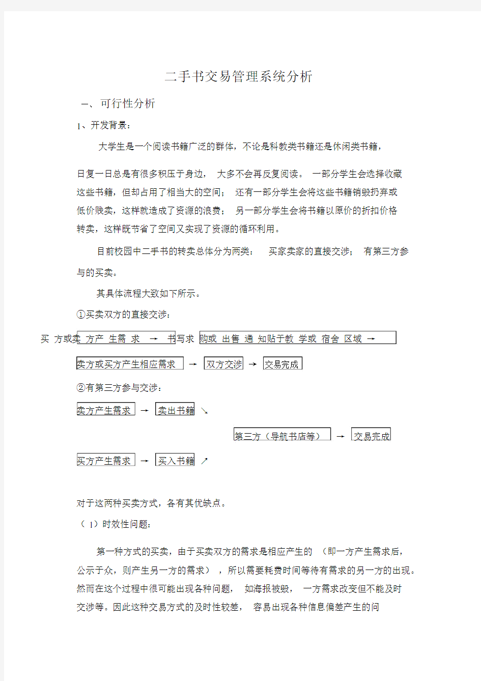 二手书交易管理系统.docx