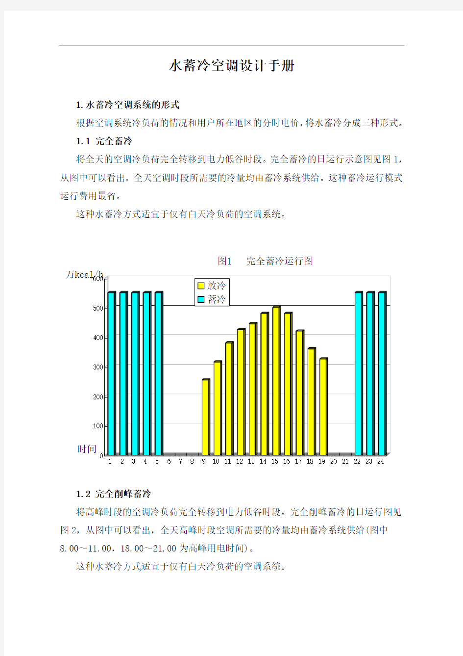 水蓄冷空调设计手册