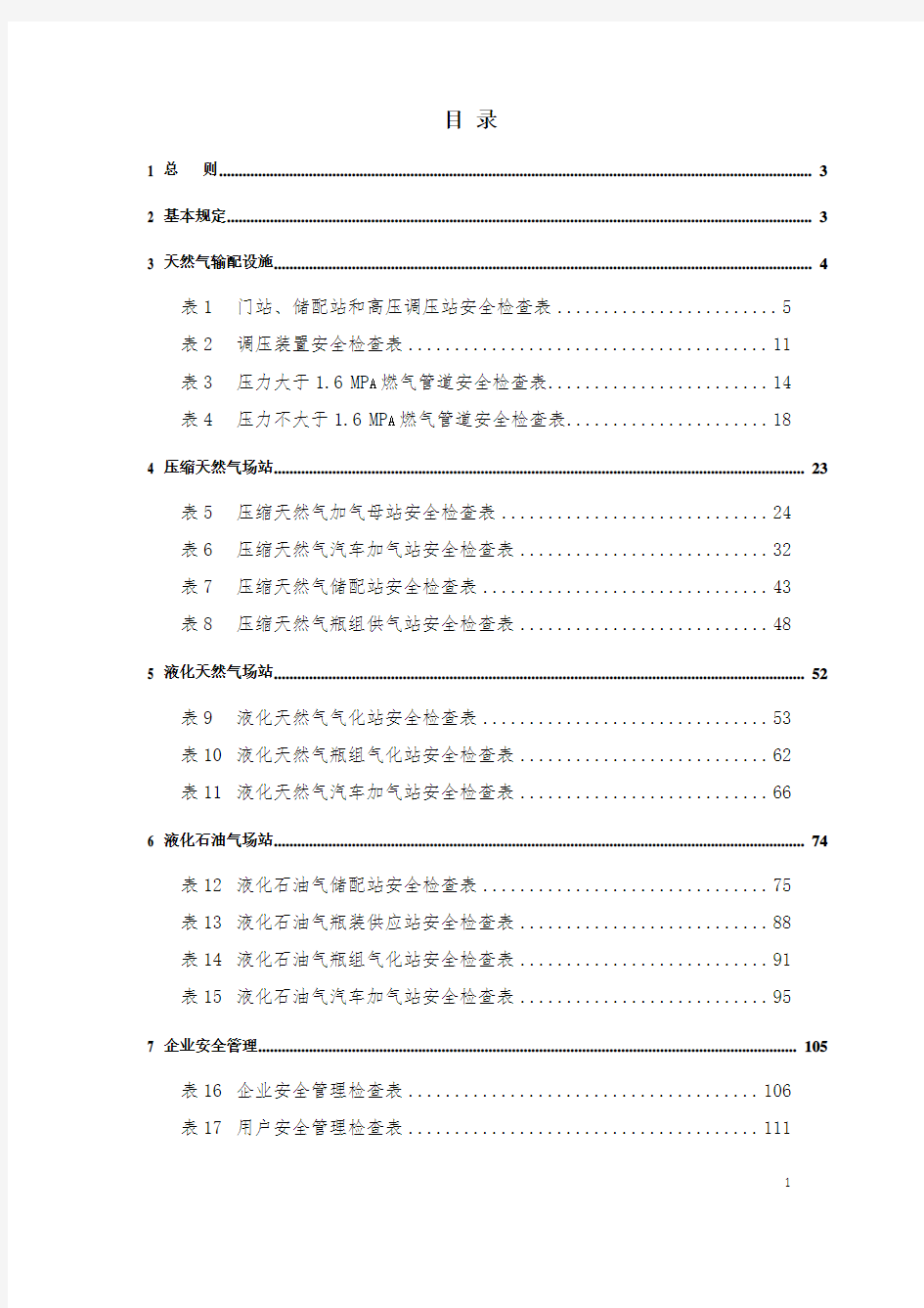 江苏省城镇燃气安全检查标准2016