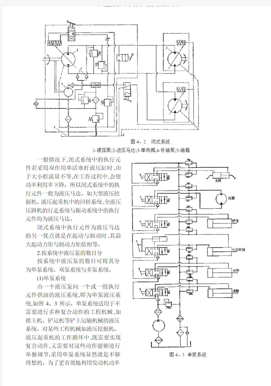 典型液压传动系统实例分析