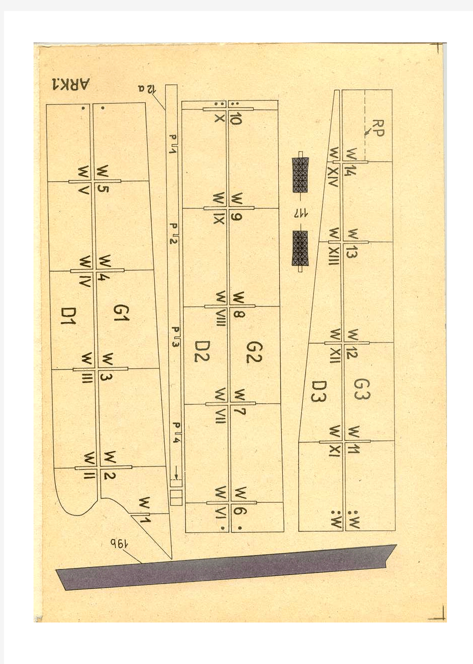 航空母舰明斯克号纸模型图纸