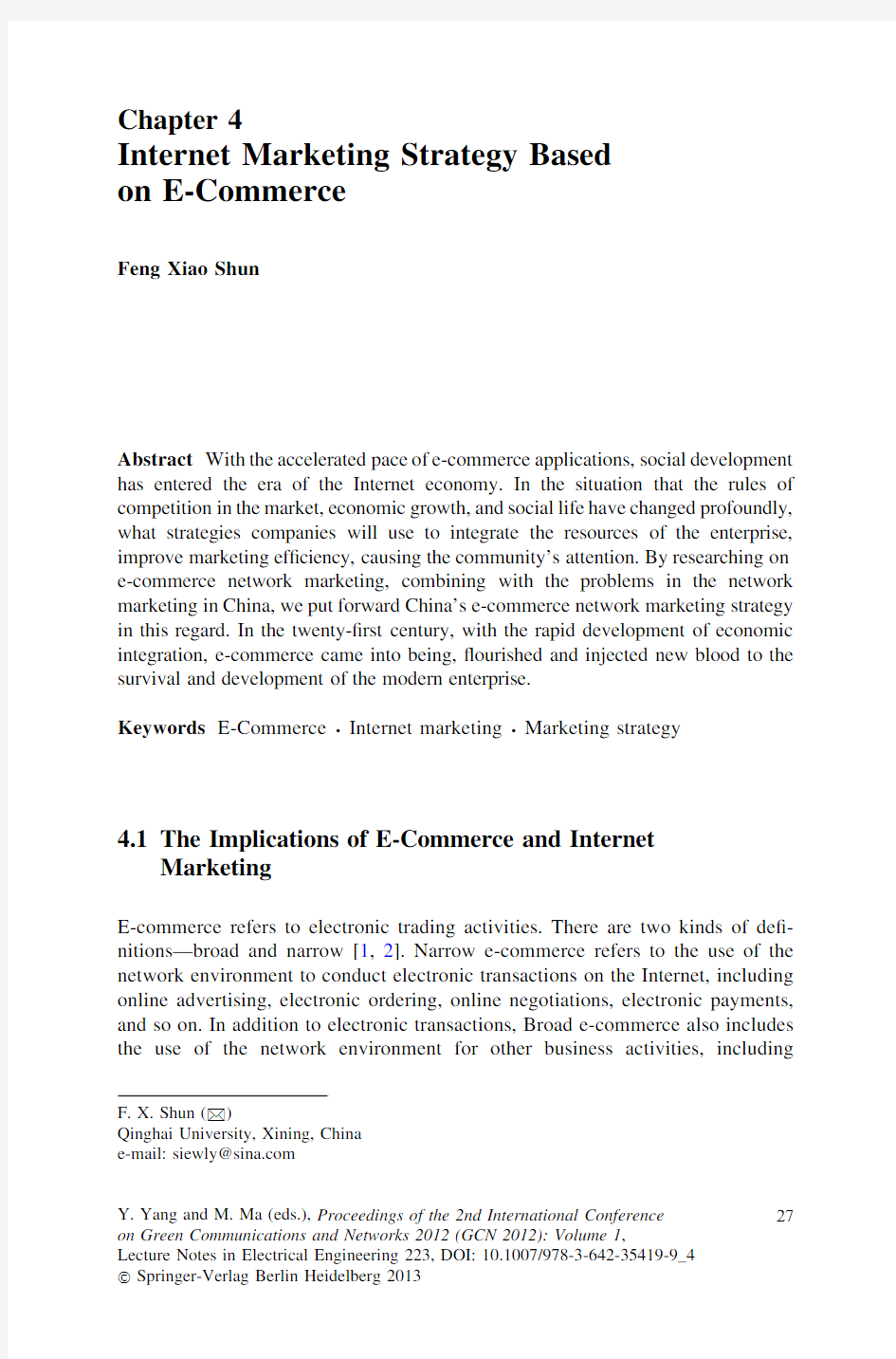 unit6-reading ferences-internet marketing strategy based on e-commerce