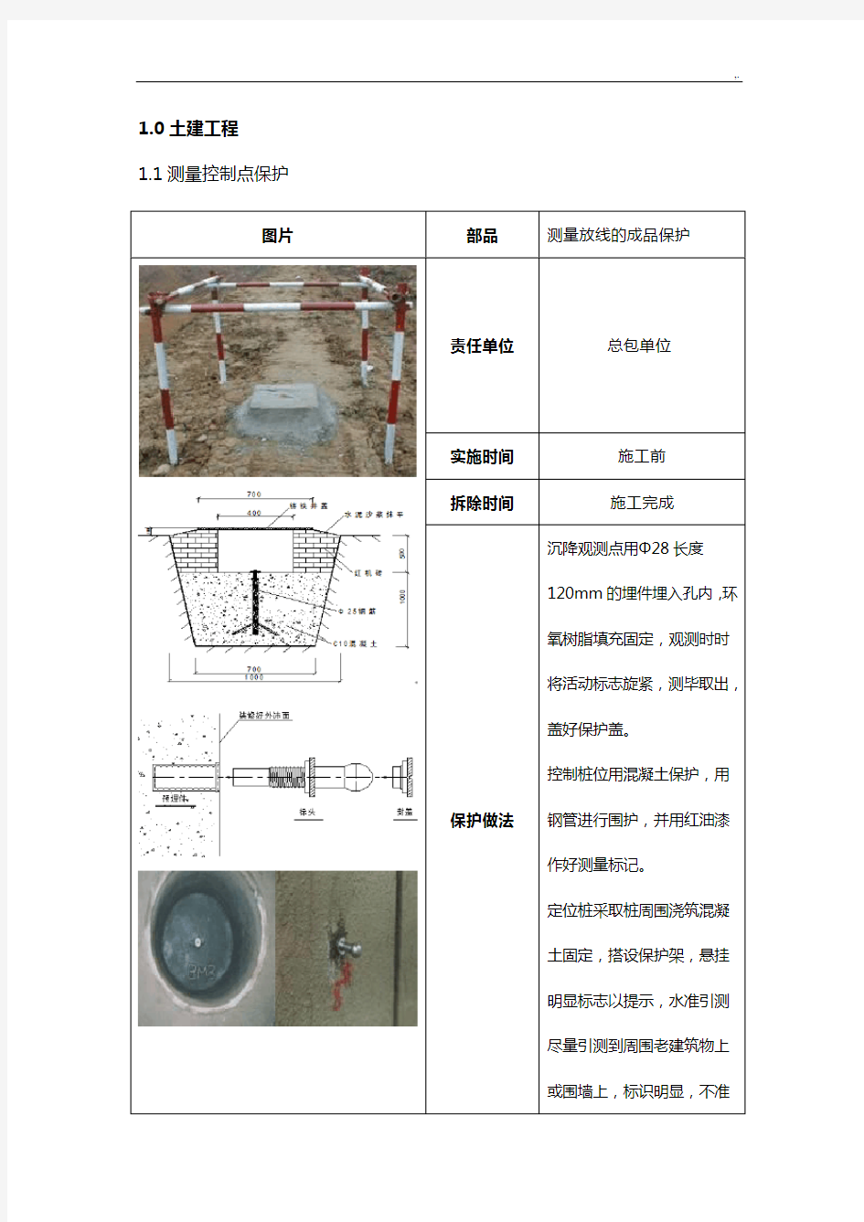 项目工程成品保护规范标准