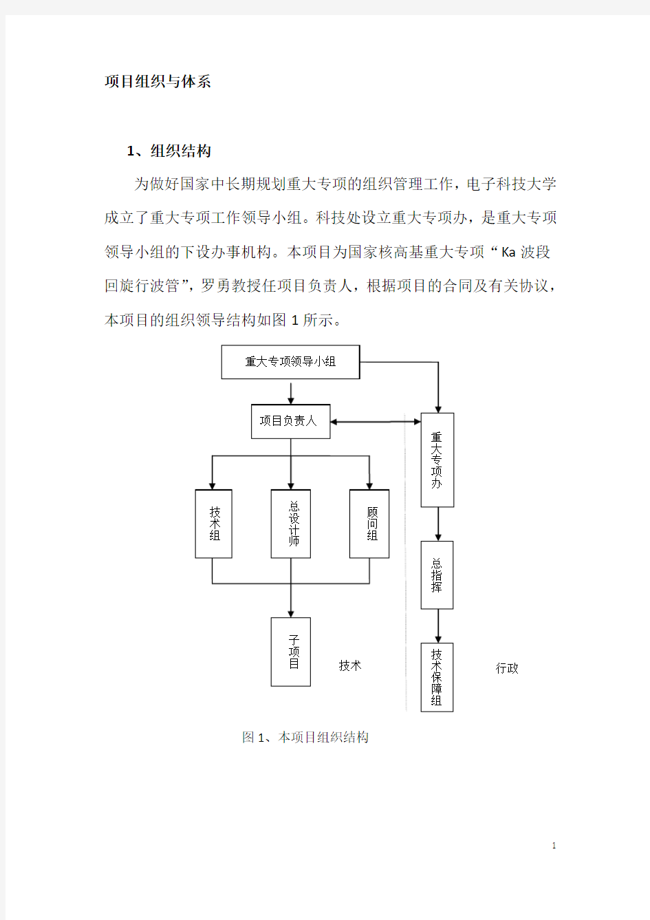 重大专项办及项目组实施细则最新版