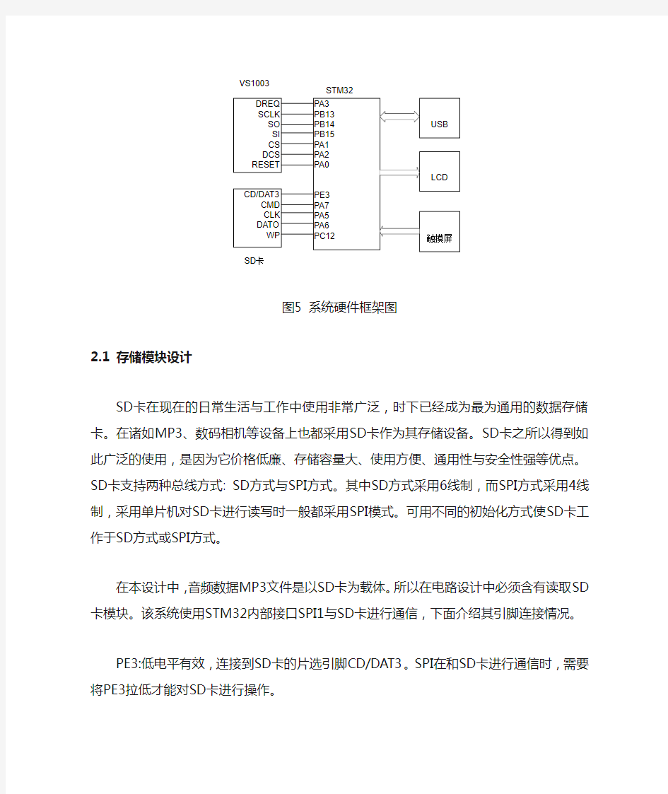 基于ARM的MP3播放器的设计与制作