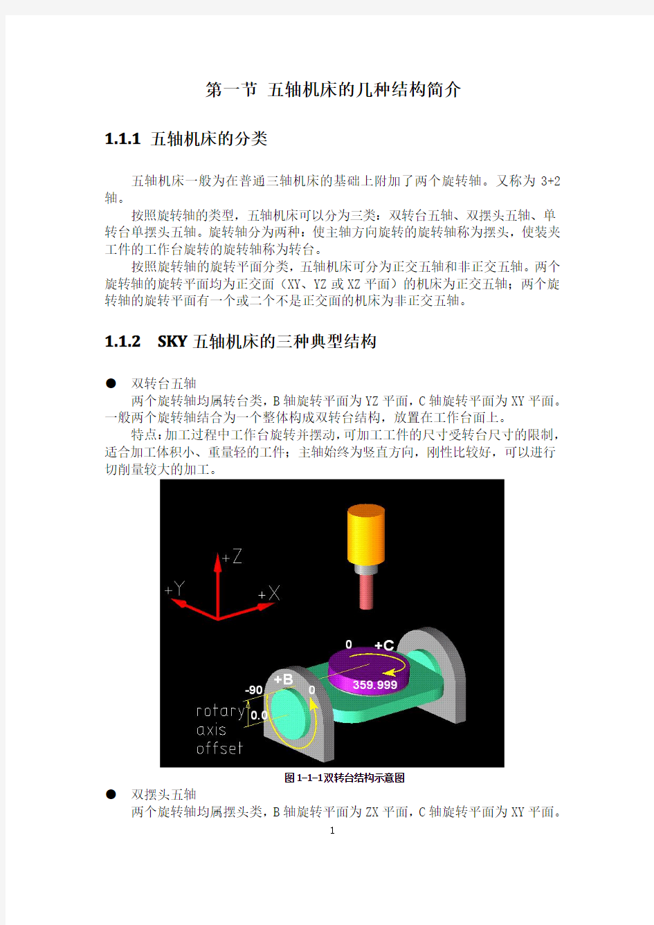 五轴机床对刀方法