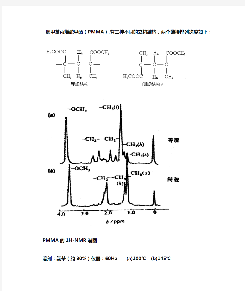 核磁共振谱图解析