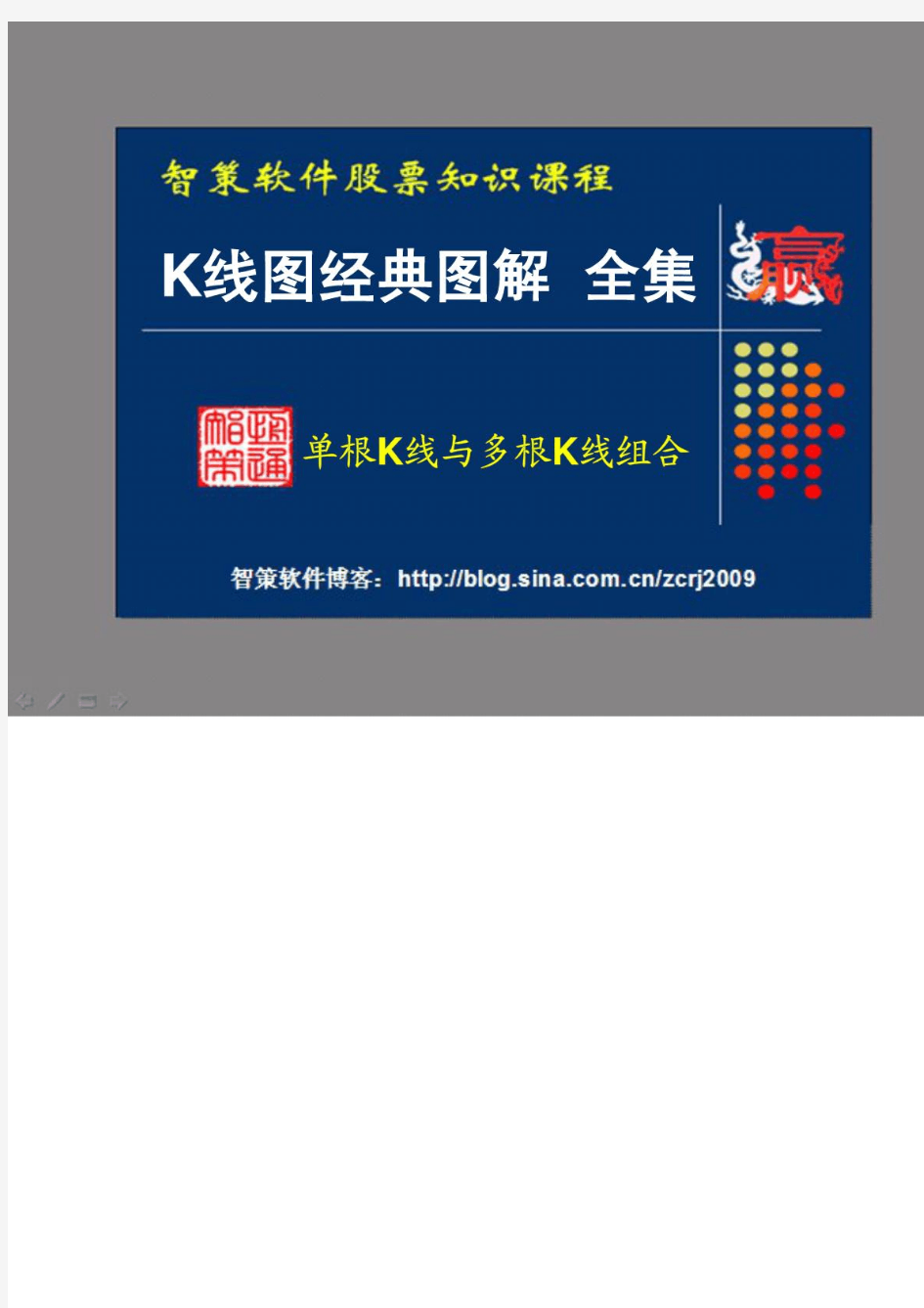 k线图经典图解全集