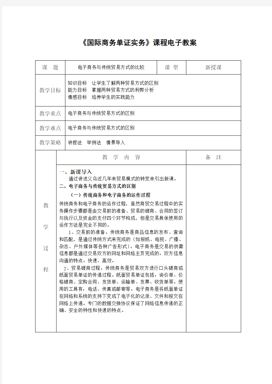 国际商务单证实务电子教案6