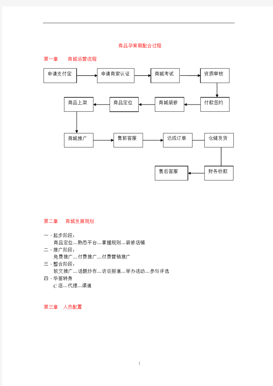 天猫商城运营计划方案1