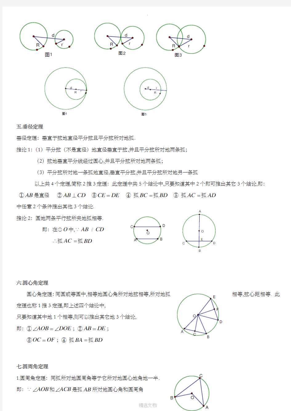 中考数学圆综合题(含答案)