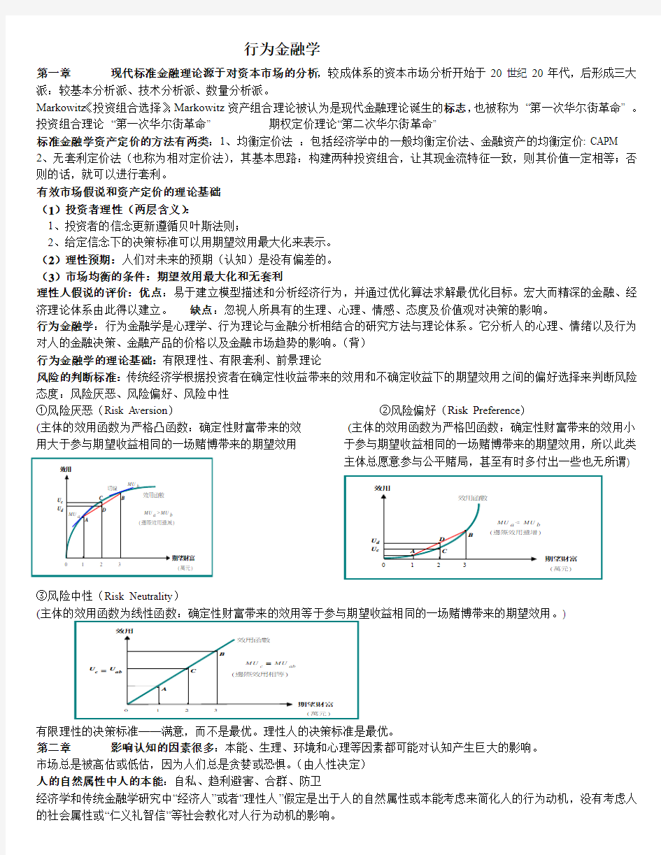 行为金融学