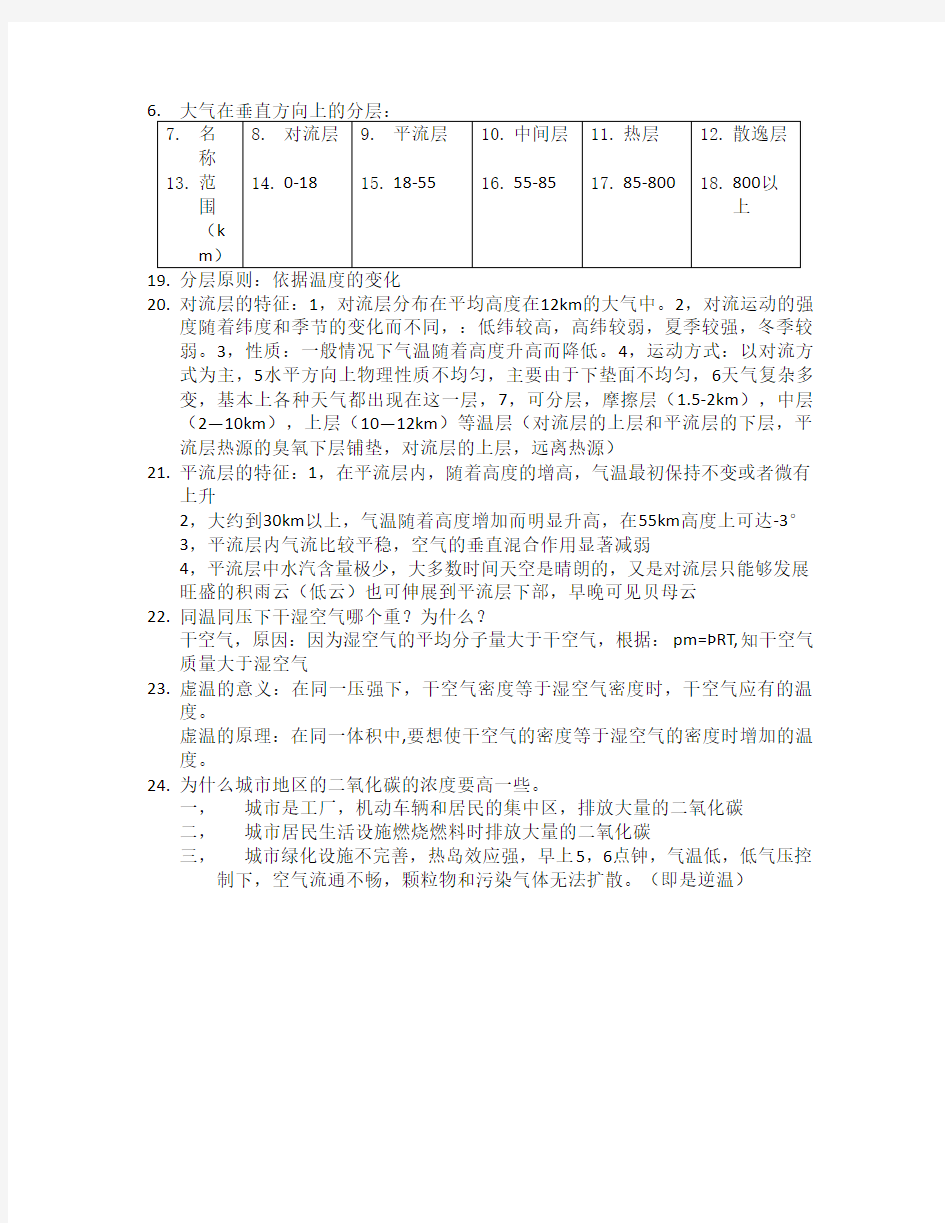 气象与气候学