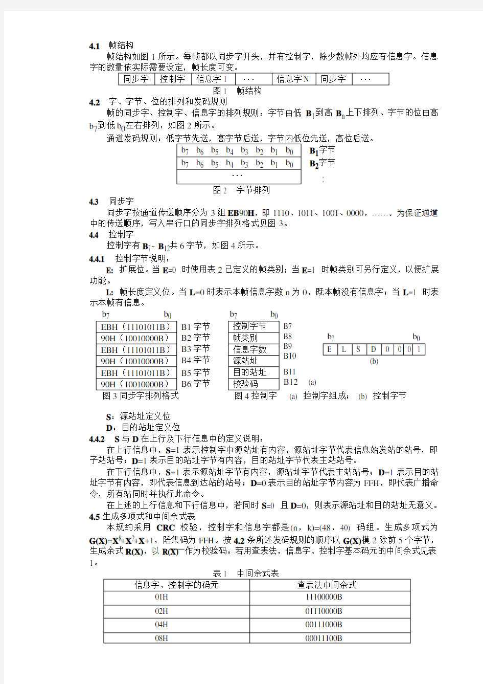 新部颁CDT规约