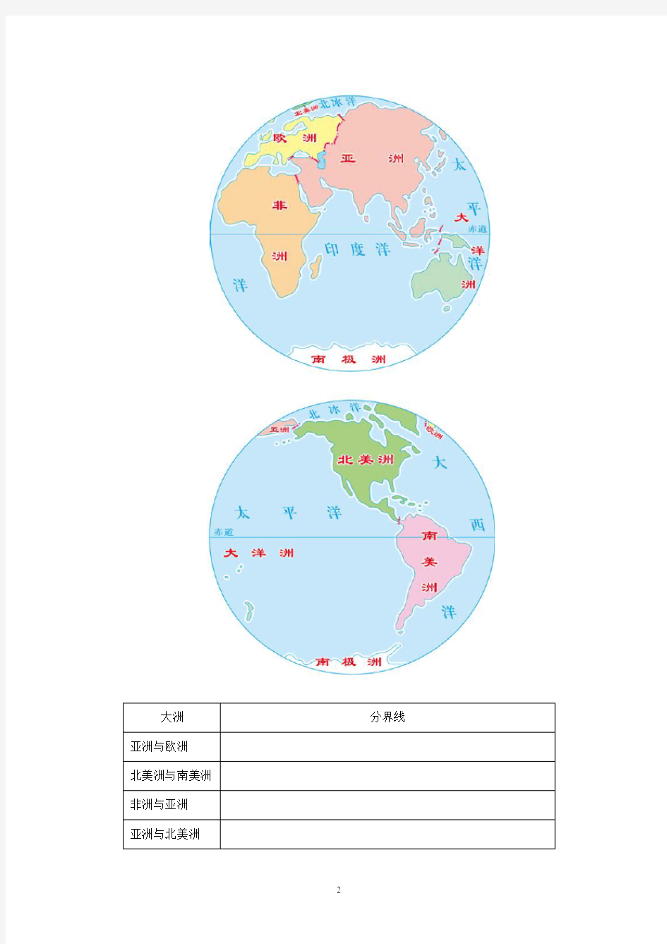 专题1.1 世界地理概况(上)-《教学设计-同步备课》高二地理区域地理【世界地理】