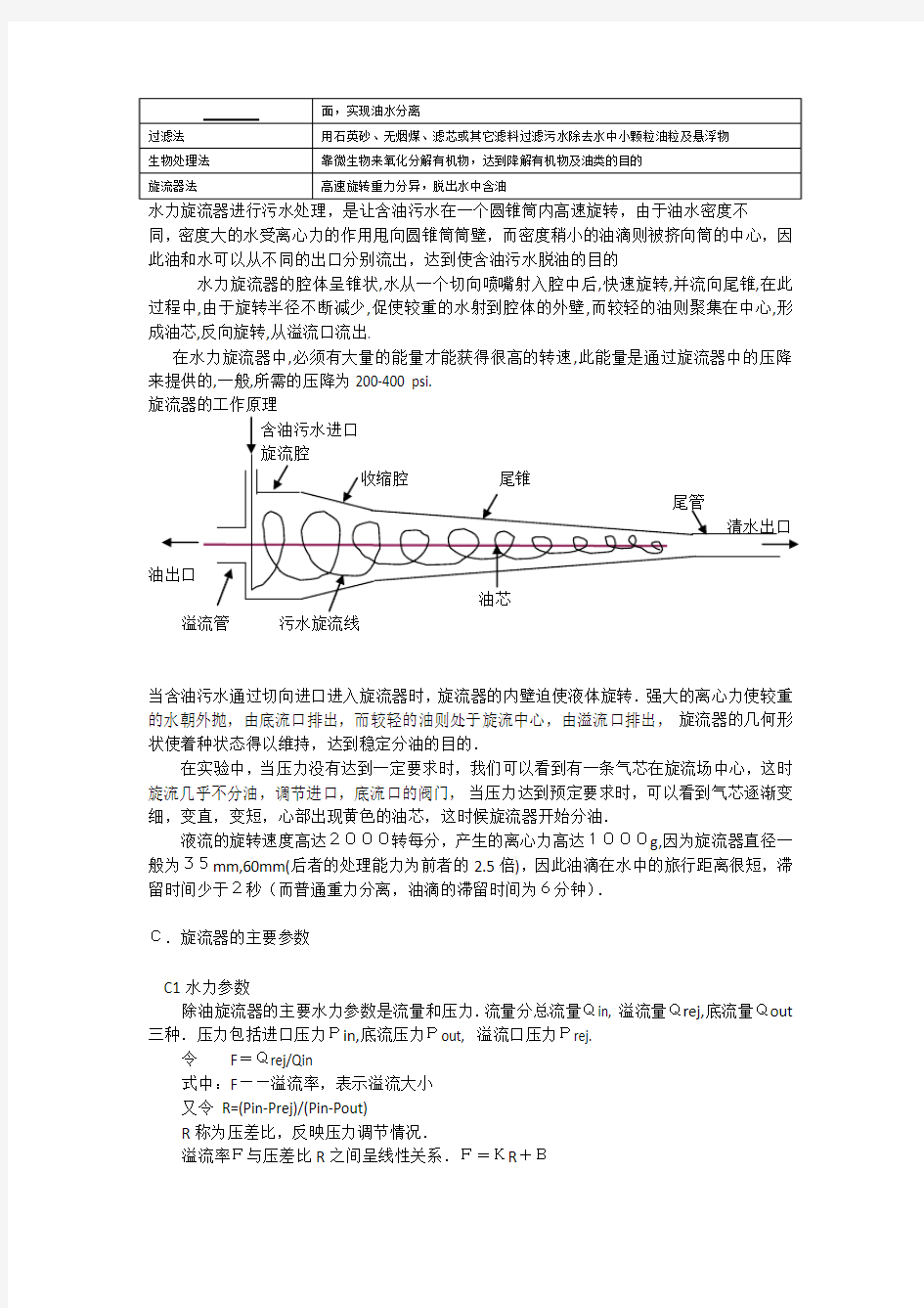 海洋石油含油污水处理