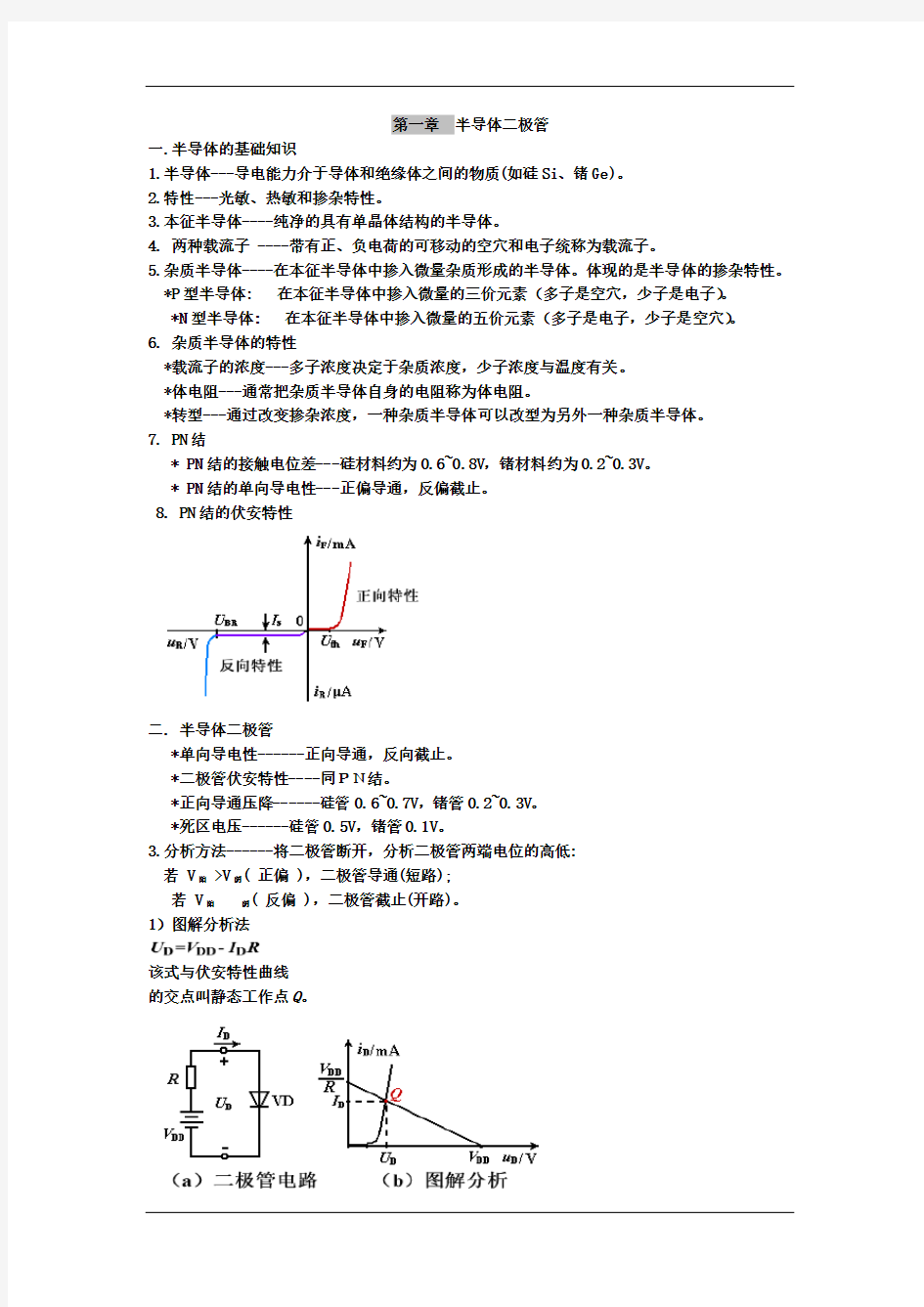 (完整版)模电总结复习资料_模拟电子技术基础