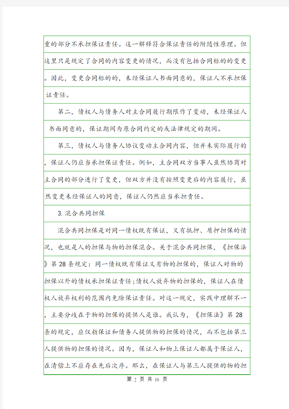 2020年最新担保法司法解释规章制度.doc