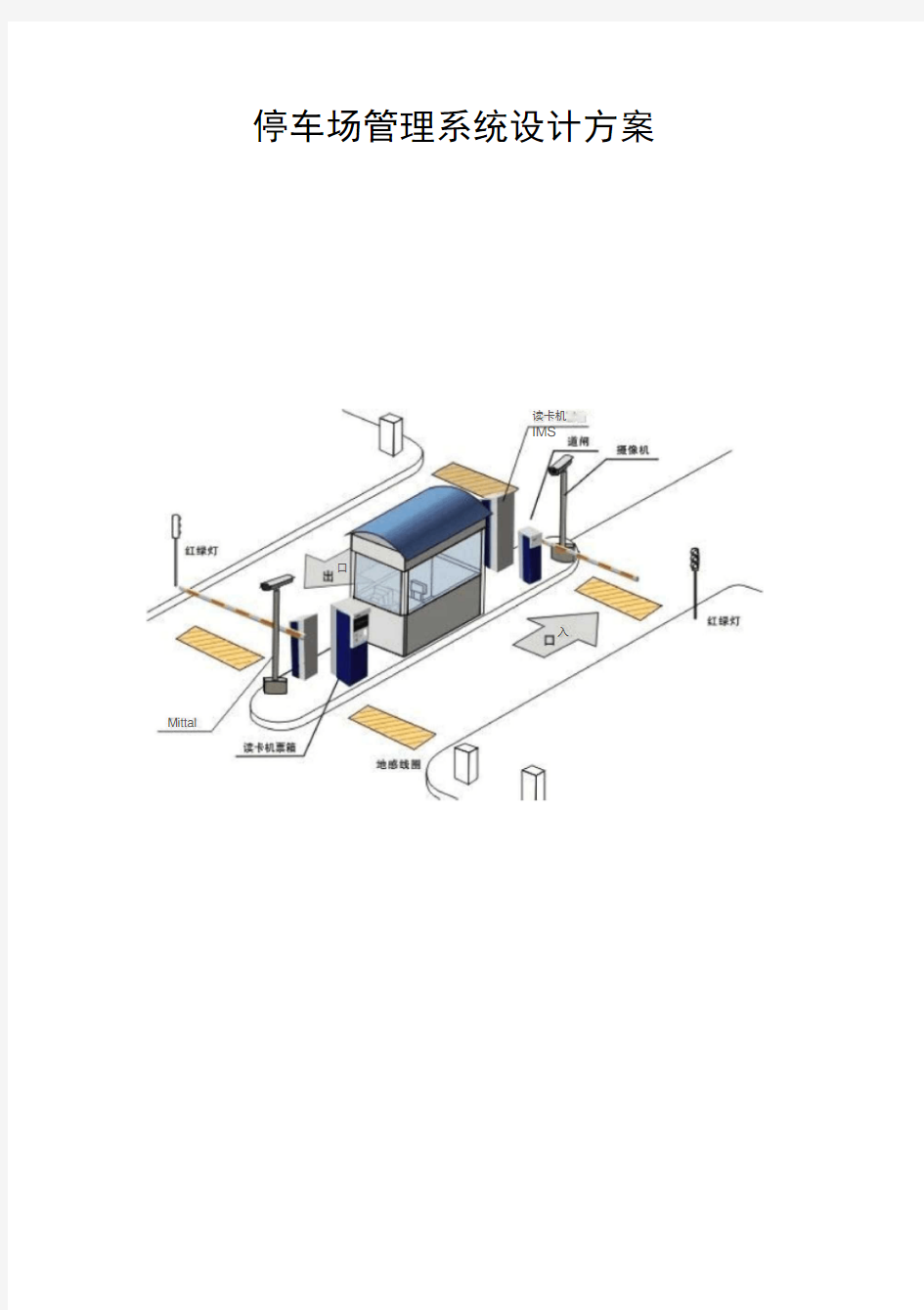 停车场管理系统方案