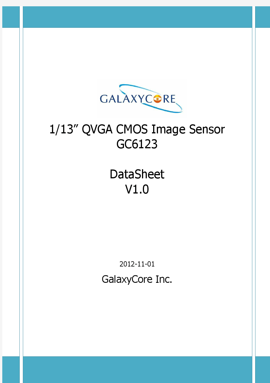 GC6123 DataSheet V1.0