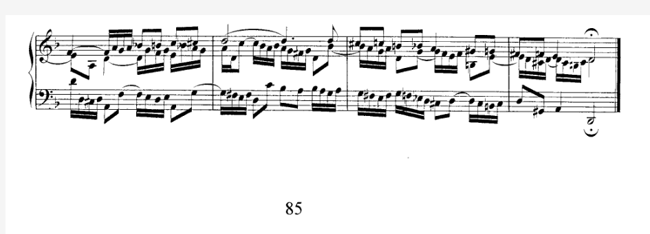 巴赫《二部创意曲与三部创意曲》BWV790