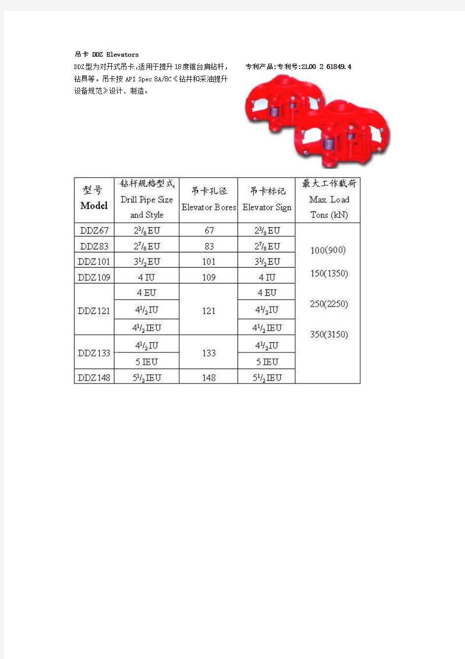 江苏如东 吊卡 DDZ Elevators