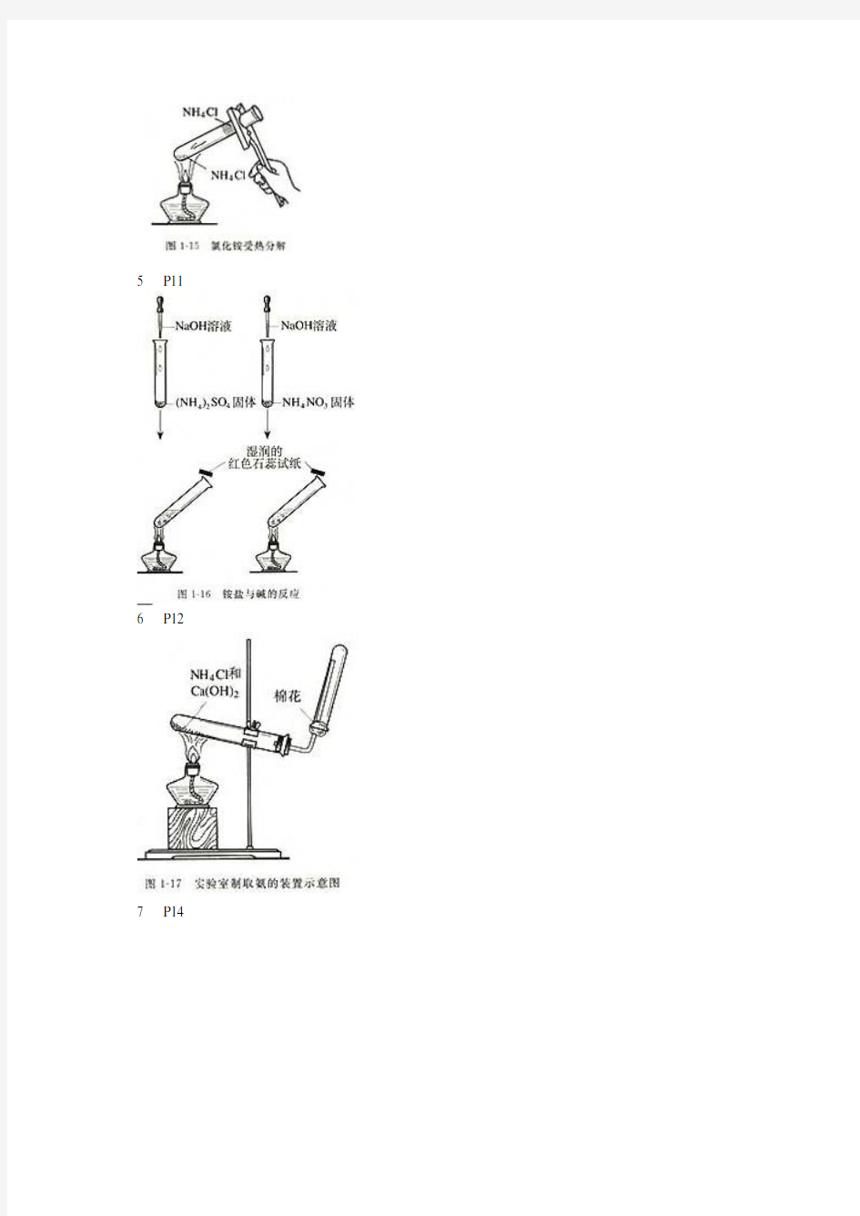 化学实验装置图