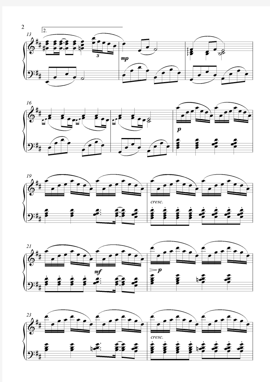 《encore》久石让十首完整原版钢琴谱 高清版!