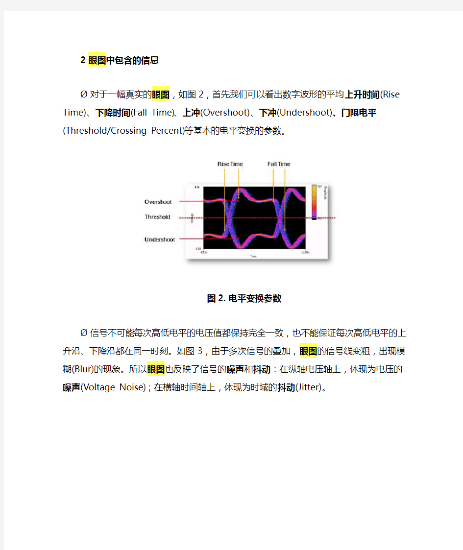 眼图的形成——超详细解释